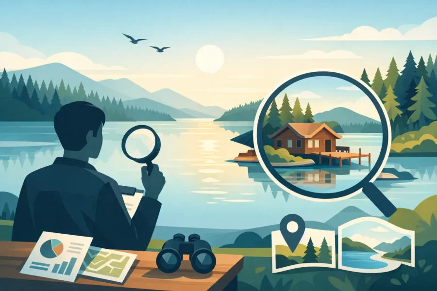 How to Evaluate Remote Waterfront Acreage