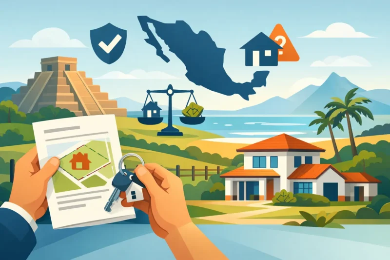 Is Titled Land Safer in Mexico? Yes - Usually